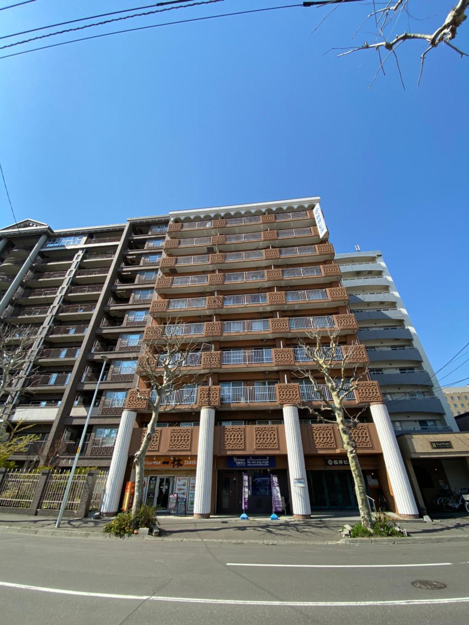 M88303スーペリアルーム最大7名 東本願寺駅前 すすきのエリア 観光食事好立地 Apartment Sapporo Bagian luar foto